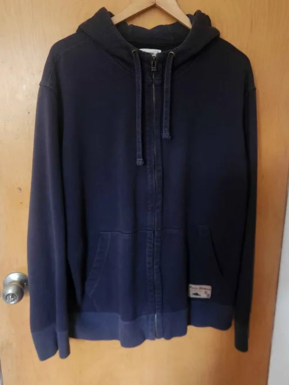 Roots Vintage Zip-Up Hoodie - Men’s XL - Navy